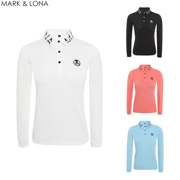 MARK&LONA 마크앤로나 6종 여성 골프 긴팔 카라티셔츠